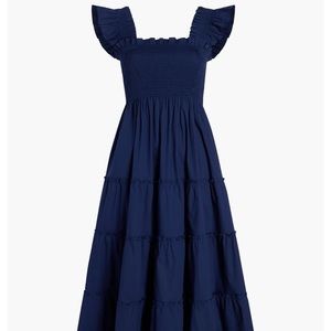 Hill House Ellie Nap Dress in Navy Cotton